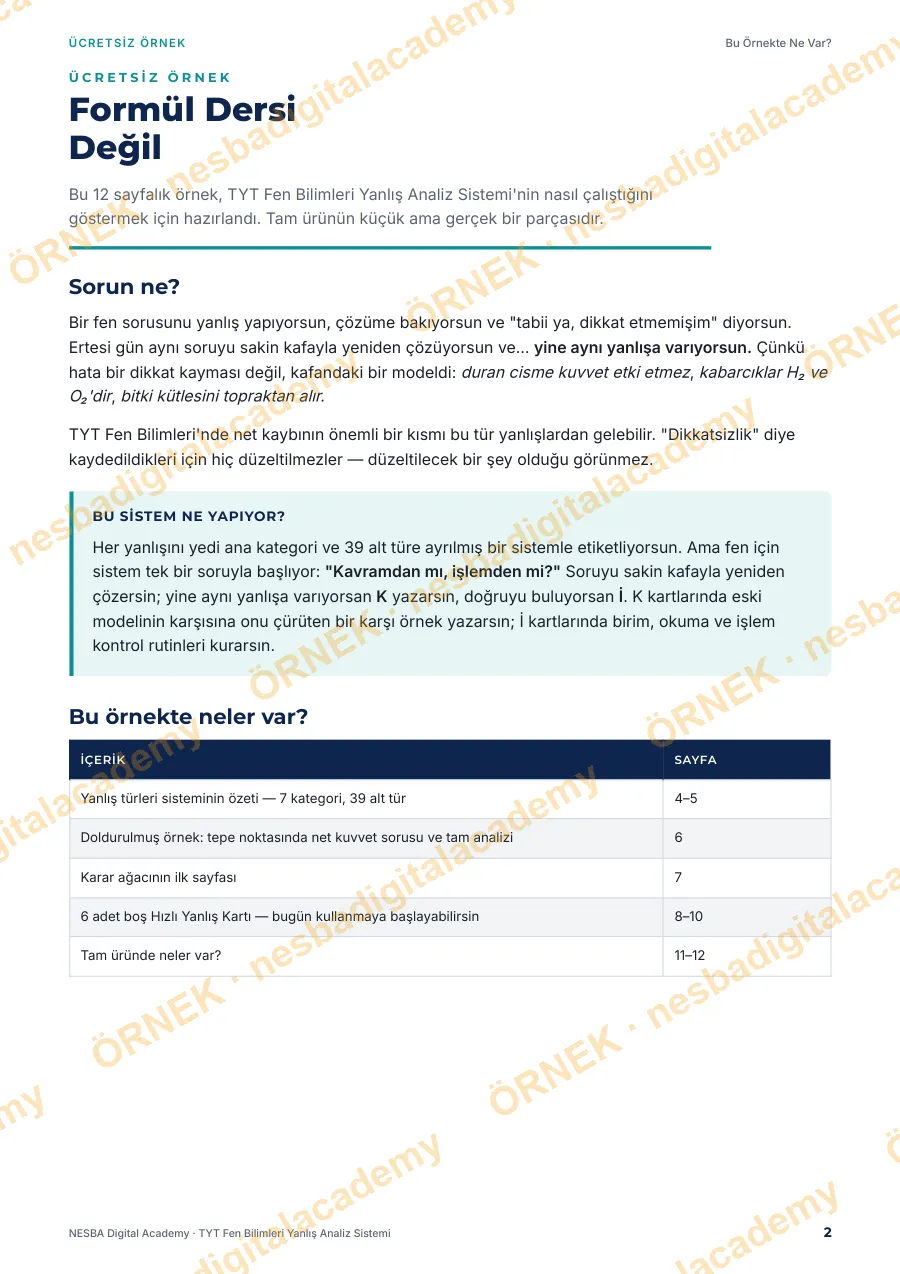 Örnek sayfa 1